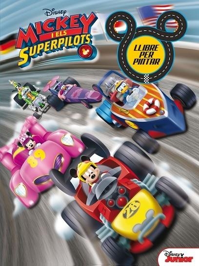 MICKEY I ELS SUPERPILOTS LLIBRE PER PINTAR | 9788491373353