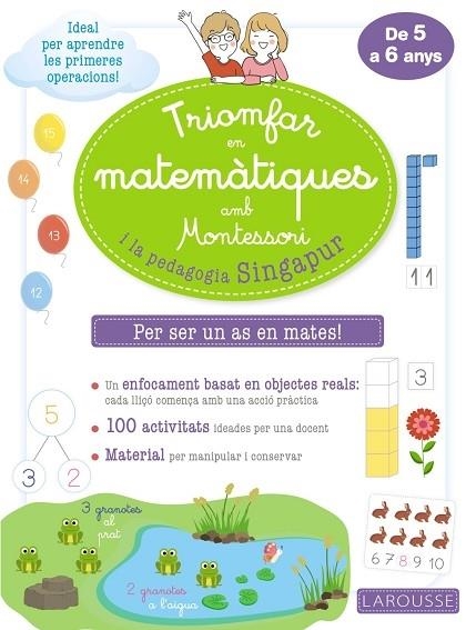 TRIOMFAR EN MATEMATIQUES AMB MONTESSORI | 9788418100307