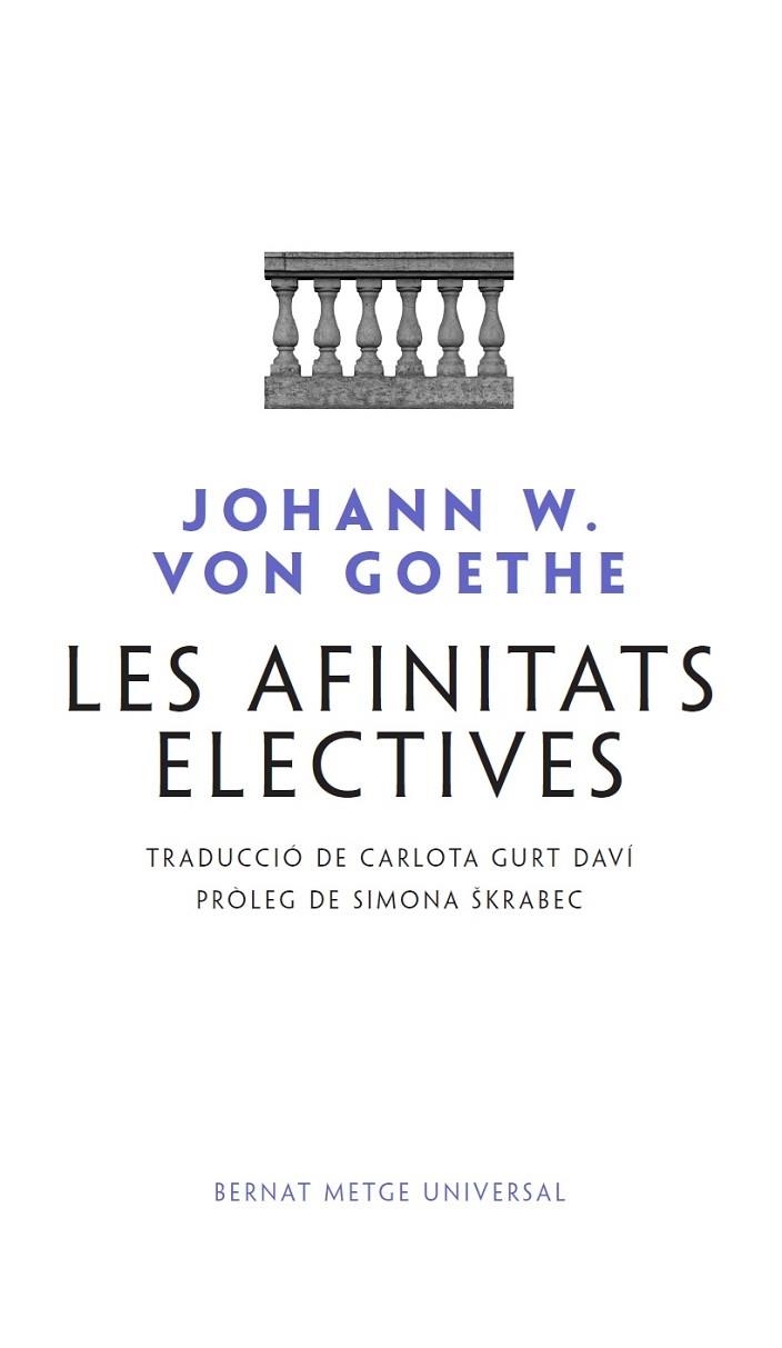 LES AFINITATS ELECTIVES | 9788498594041 | JOHANN W. VON GOETHE